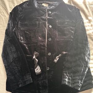 Black Velvet Jacket